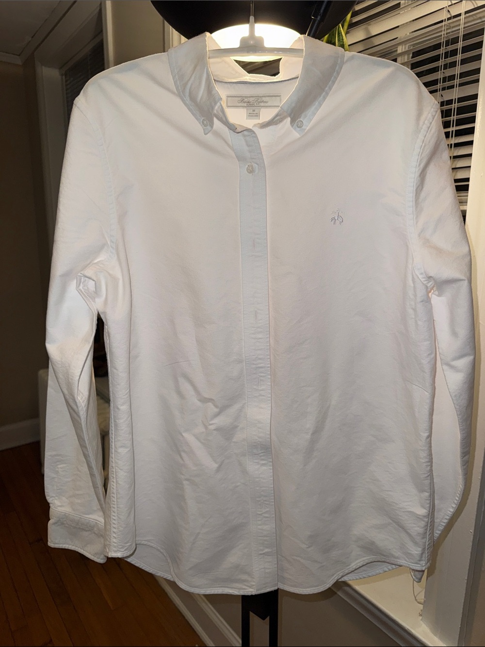 Brooks Brothers Classic Fit White Button-Down Shirt